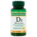 NATURE'S BOUNTY D3 50MCG (2000IU) R.RELEASE 150'S