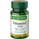 NATURE'S BOUNTY VIT C+ZINC QUICK DISSOLVE TABS 60'S
