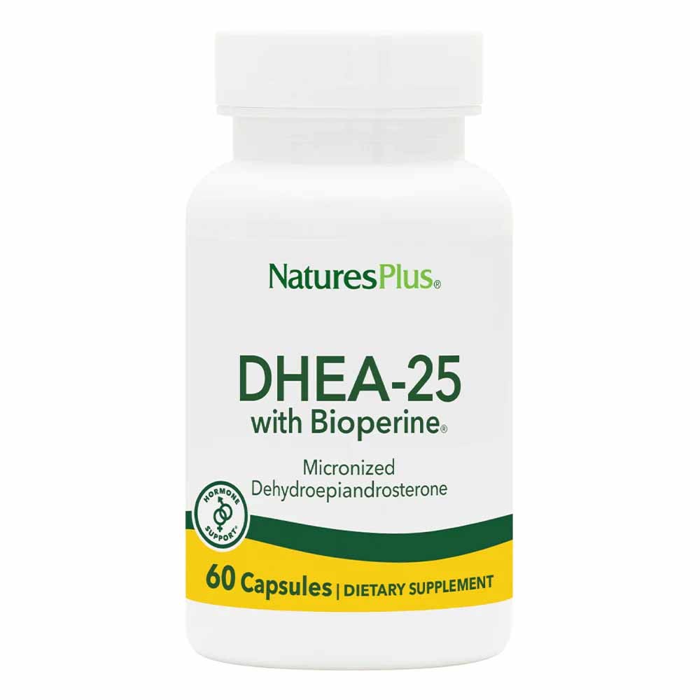 [JPR-0398] NATURES PLUS DHEA 25MG CAPS 60S
