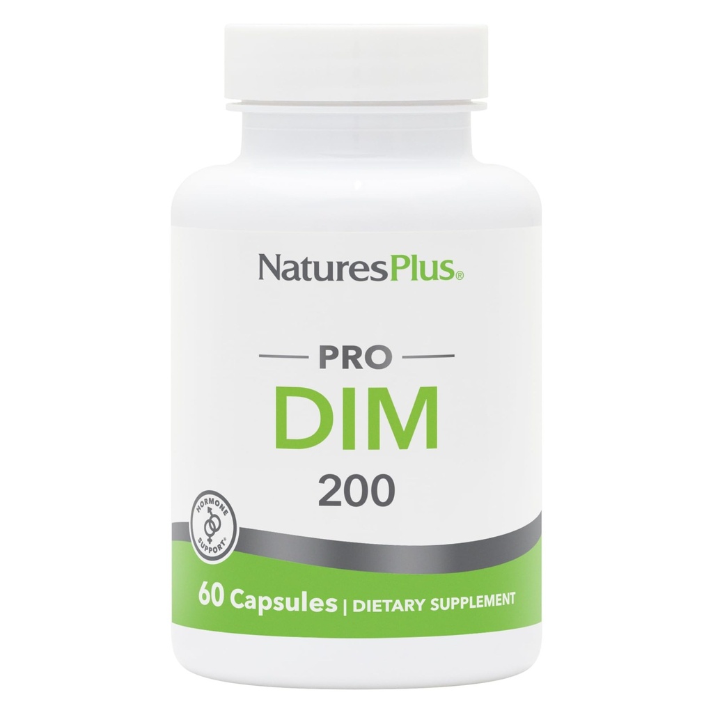 [JPR-0399] NATURES PLUS DIM 200MG CAPS 60S