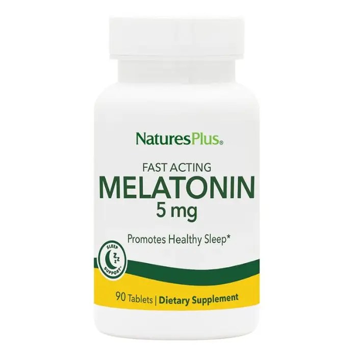 [JPR-0408] NATURES PLUS MELATONIN 5MG TABS 90S