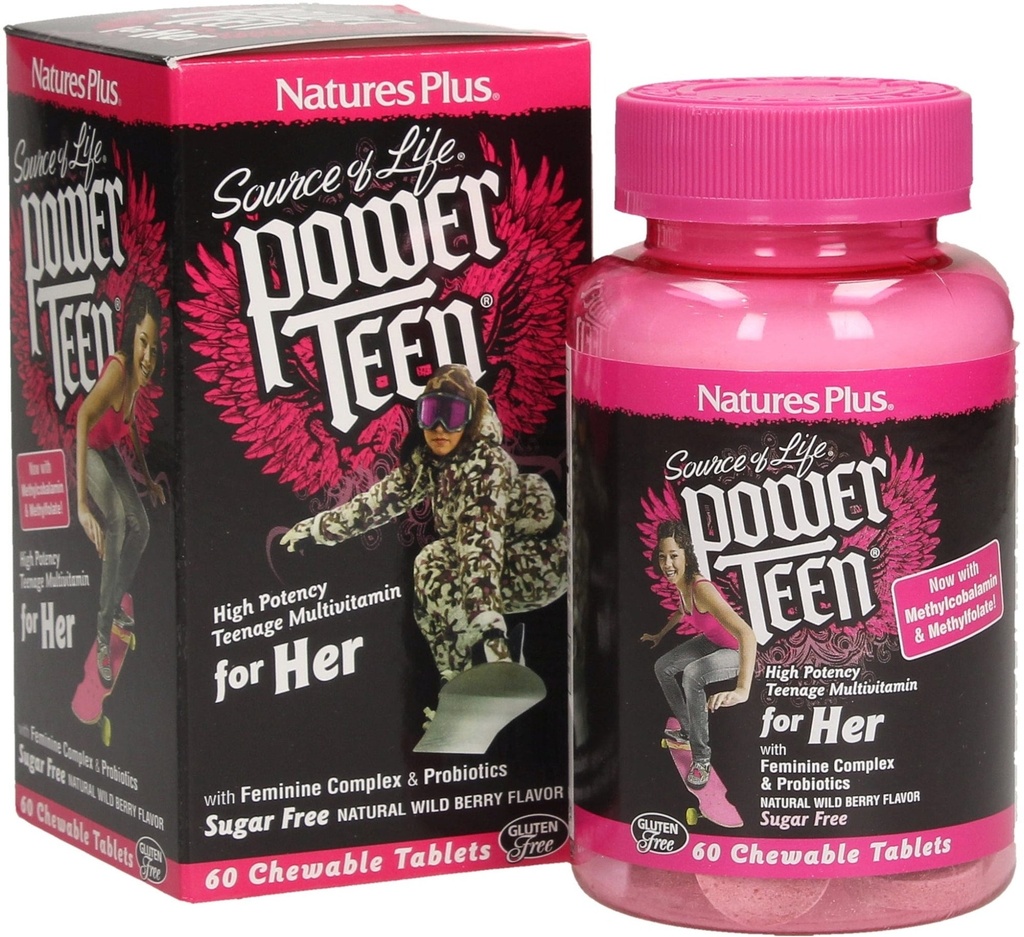 [JPR-0409] NATURES PLUS POWER TEEN TABS 90S