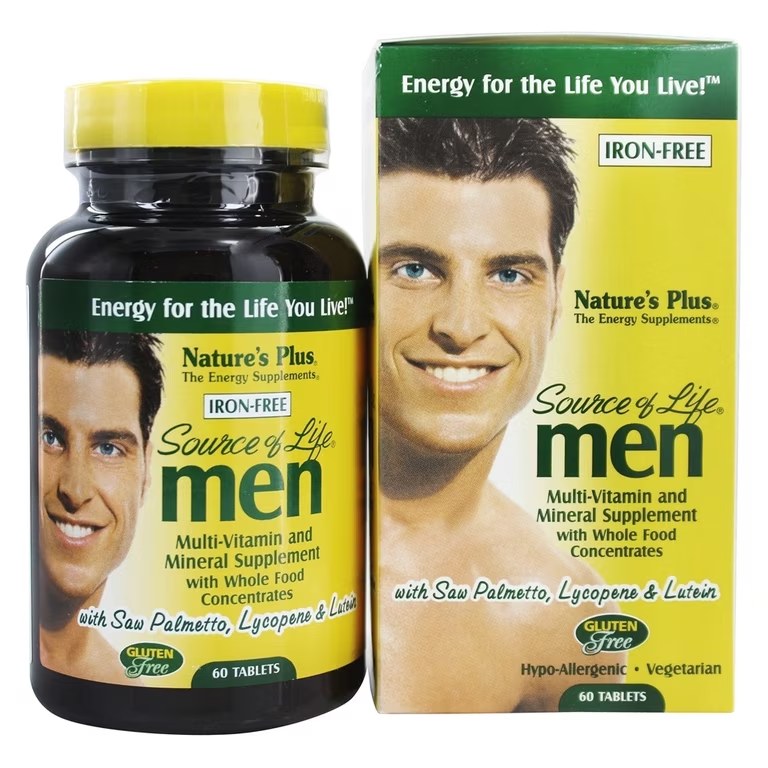 [JPR-0411] NATURES PLUS SOURCE OF LIFE MEN TABS 60'S