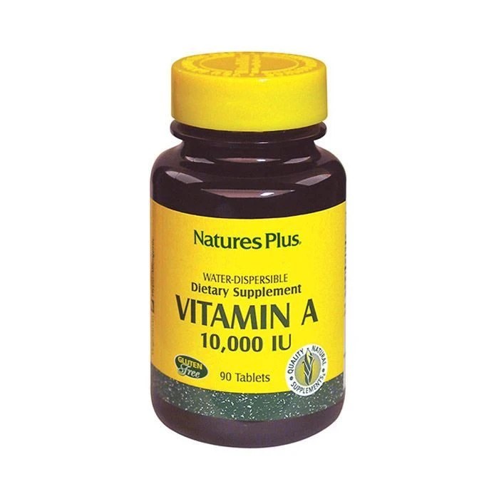 [JPR-0414] NATURES PLUS VITAMIN A 10,000IU TABS 90'S