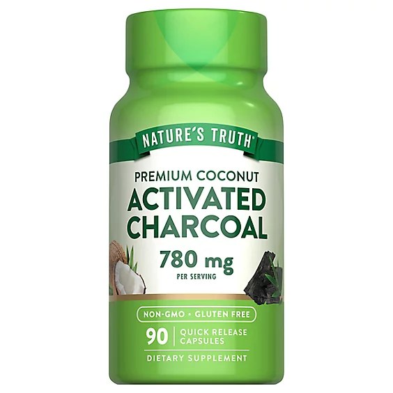 [JPR-0417] NATURE'S TRUTH ACTIVATED CHARCOAL 780MG CAPS 90'S