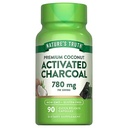 NATURE'S TRUTH ACTIVATED CHARCOAL 780MG CAPS 90'S