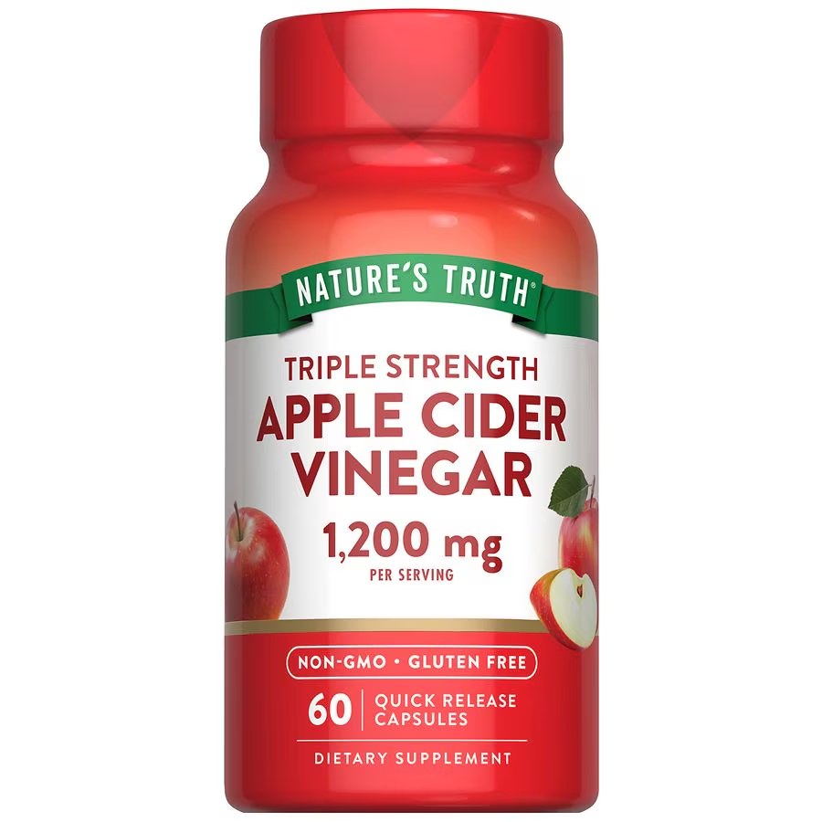 [JPR-0419] NATURE'S TRUTH APPLE CIDER VINEGER 1200MG PER SERVING CAPS