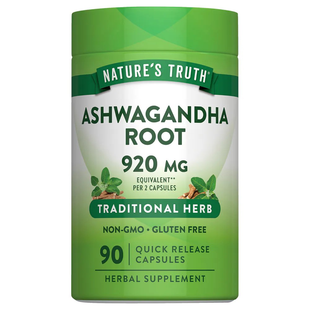 [JPR-0421] NATURE'S TRUTH ASHWAGANDHA ROOT 920MG -90'S