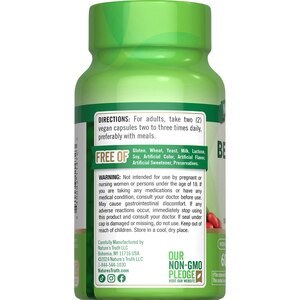 [JPR-0424] NATURE'S TRUTH BERBERINE HCI 500MG CAPS 60'S