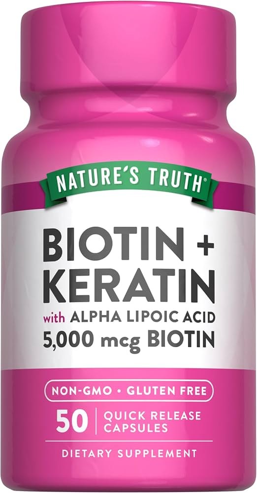 [JPR-0426] NATURE'S TRUTH BIOTIN+KERATIN -50'S