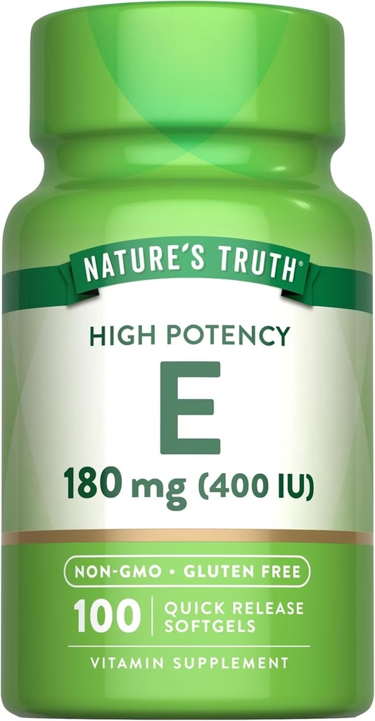 [JPR-0437] NATURE'S TRUTH E400IU SOFTGELS 100'S