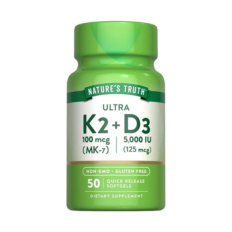 [JPR-0442] NATURE'S TRUTH K2 100MCG+D3 5000IU SOFTGELS 50'S
