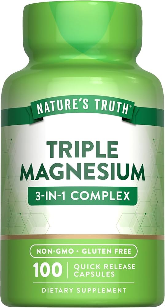 [JPR-0457] NATURE'S TRUTH TRIPLE MAGNESIUM COMPLEX 420MG -100'S