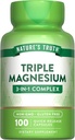 NATURE'S TRUTH TRIPLE MAGNESIUM COMPLEX 420MG -100'S