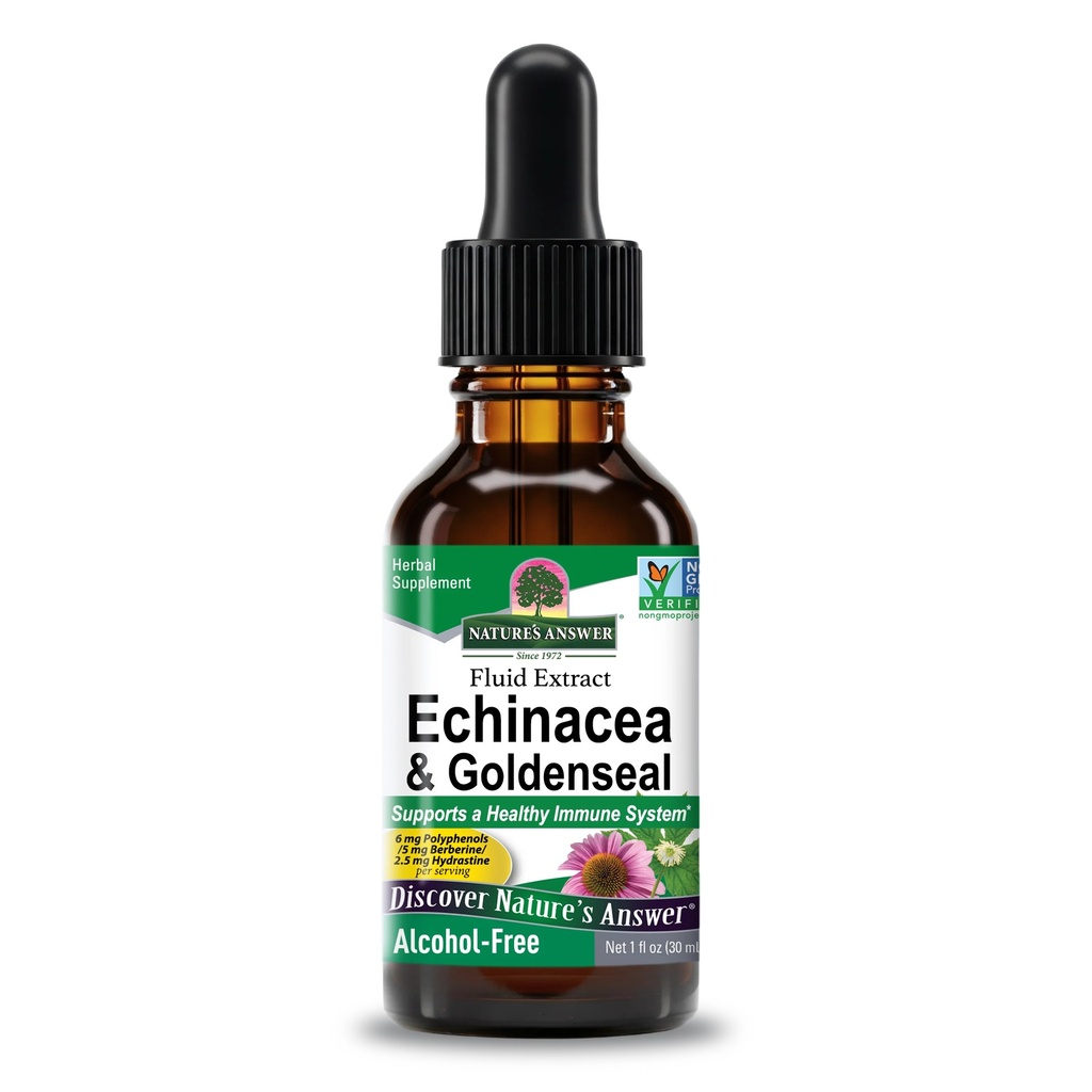 [JPR-0465] NATURES'S ANSWER ECHINACEA GOLDENSEAL 30ML