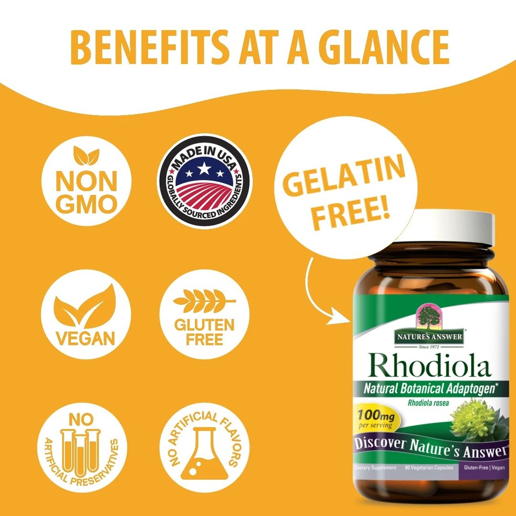 [JPR-0469] NATURES'S ANSWER RHODIOLA ROOT 30ML0039.11.17