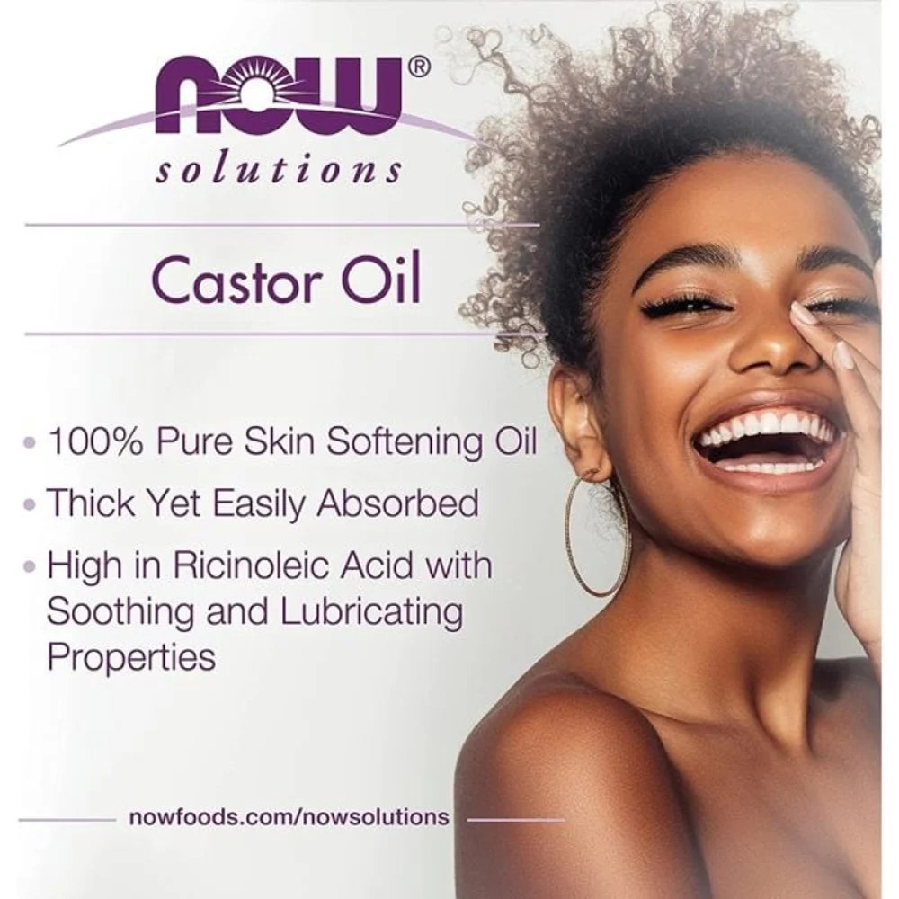 [JPR-0490] NOW CASTOR OIL 118ML