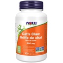 NOW CATS CLAW 500MG 100S