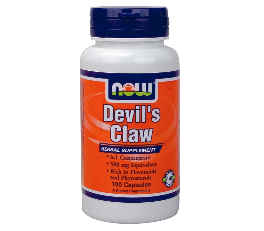[JPR-0505] NOW DEVILS CLAW 500MG CAPS 100'S