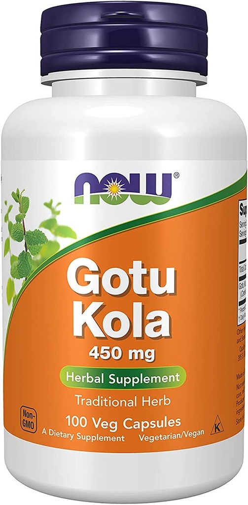 [JPR-0518] NOW GOTU KOLA 450MG 100S