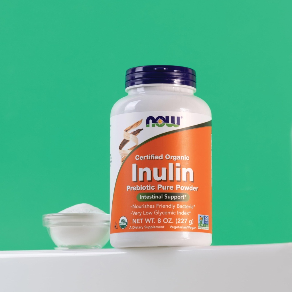 [JPR-0528] NOW INULIN ORGANIC PURE POWDER