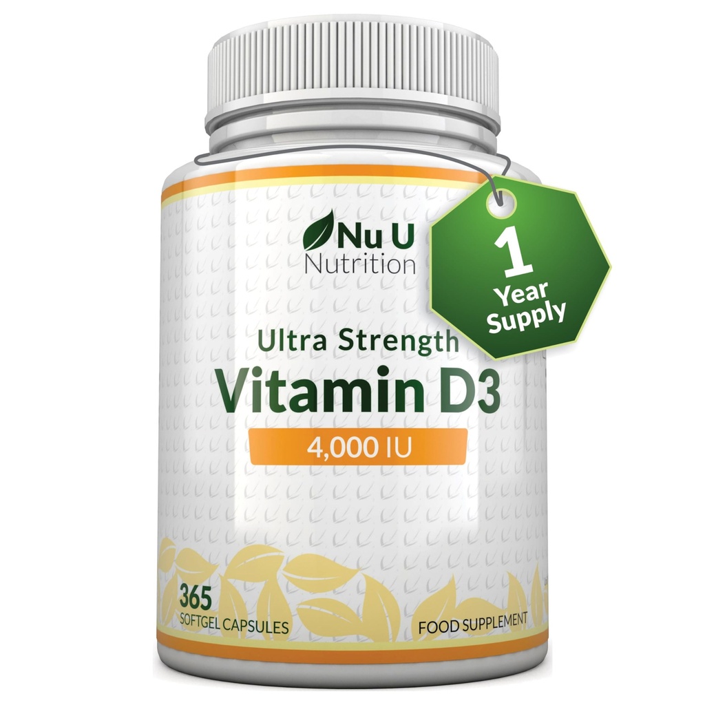 [JPR-0557] NOW NH VITAMIN D3 4000IU SOFTGEL CAPS 365'S