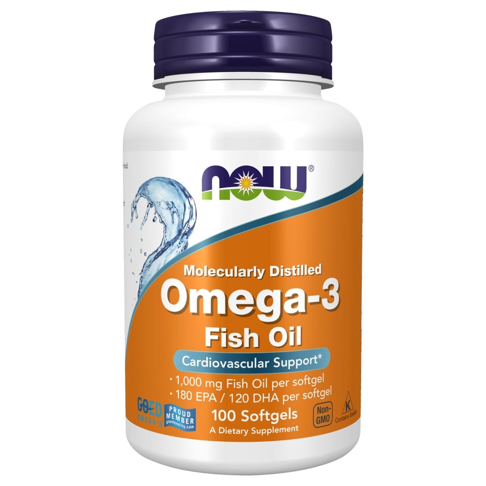 [JPR-0558] NOW OMEGA 3 1000MG CAPS 100'S