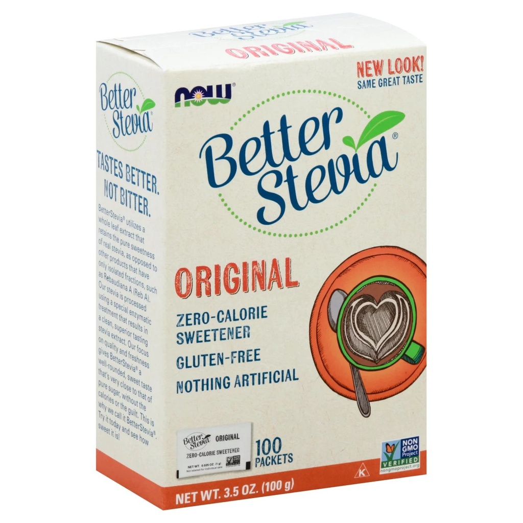[JPR-0575] NOW STEVIA PACKETS 100'S