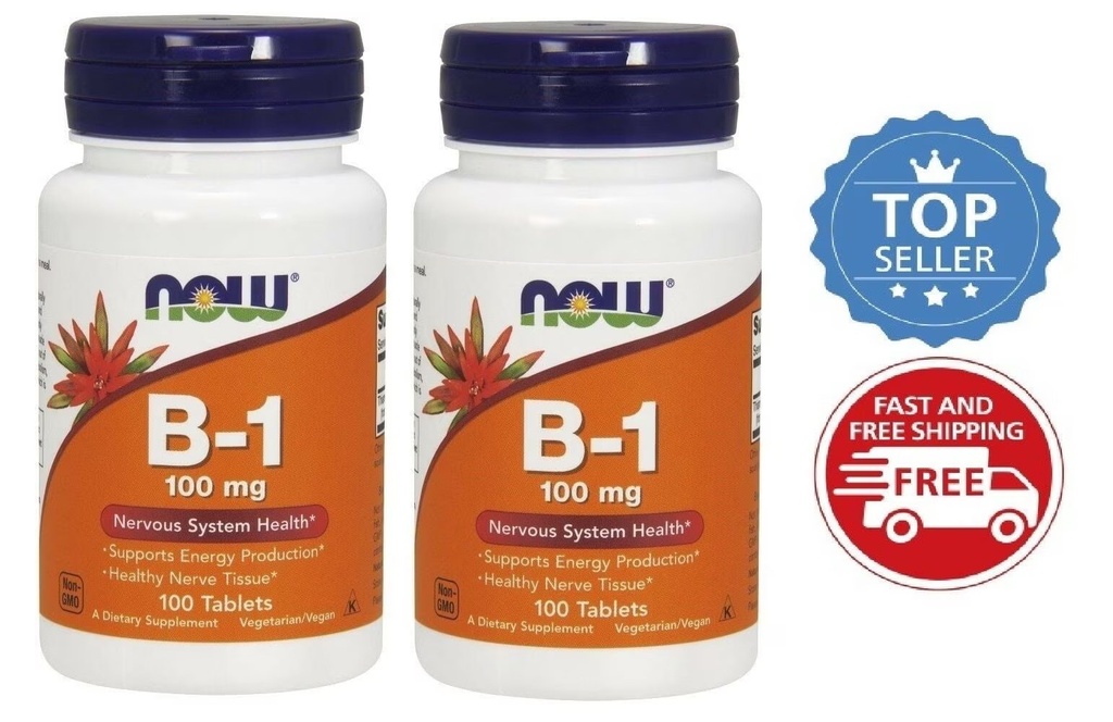[JPR-0579] NOW VITAMIN B1 THIAMINE 100'S