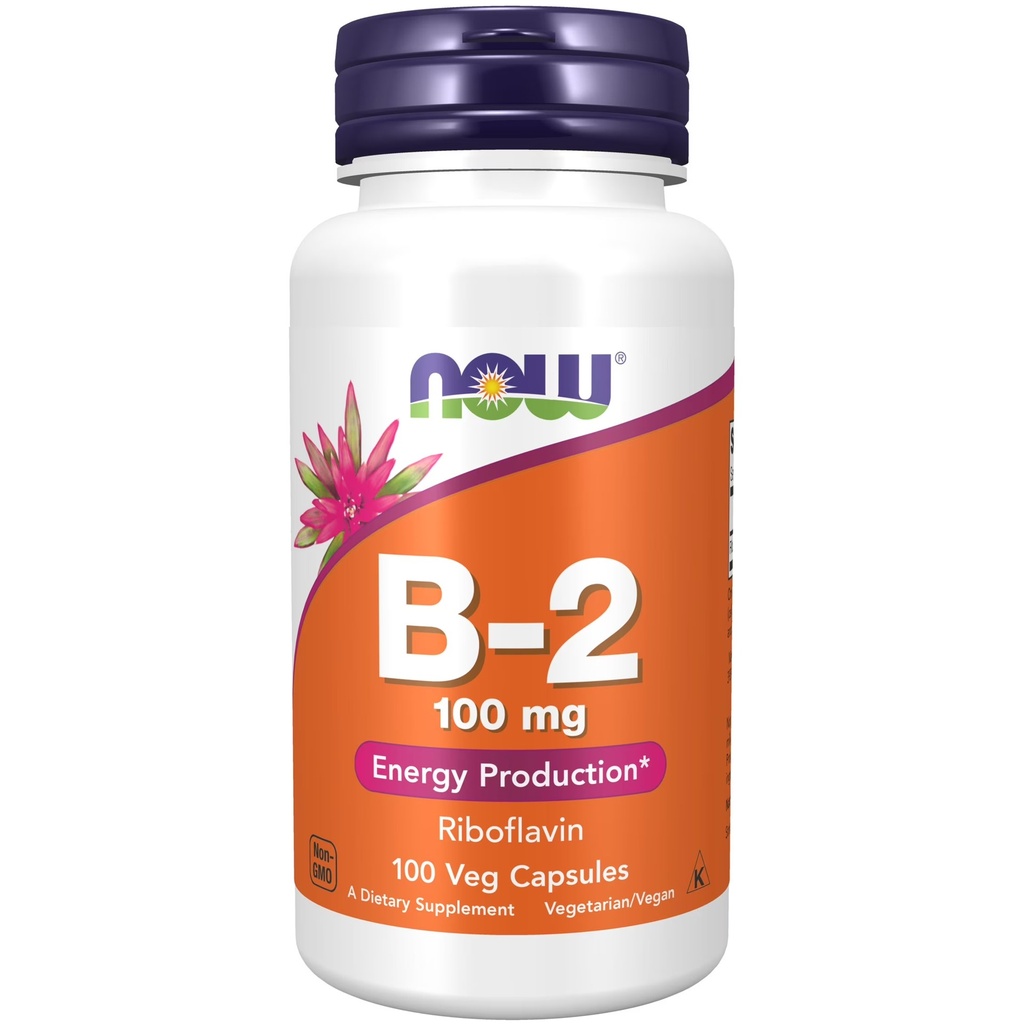 [JPR-0581] NOW VITAMIN B2 RIBOFLAVIN CAPS 100S