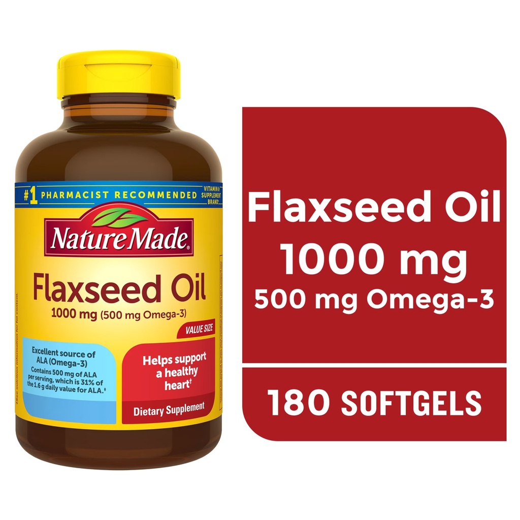 [JPR-0613] PANAKOS NATURALS FLAXSEED OIL 1000MG VEG. SOFTGEL CAPS 60'S