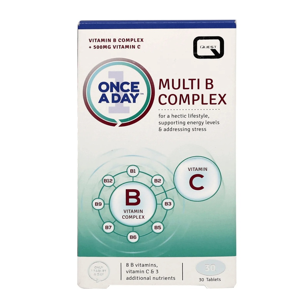 [JPR-0638] QUEST B COMPLEX TABS 30S