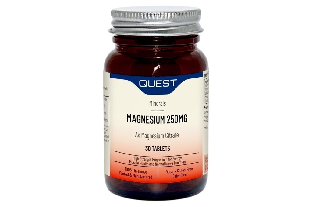 [JPR-0657] QUEST MAGNESIUM CITRATE 250MG TABS 30'S