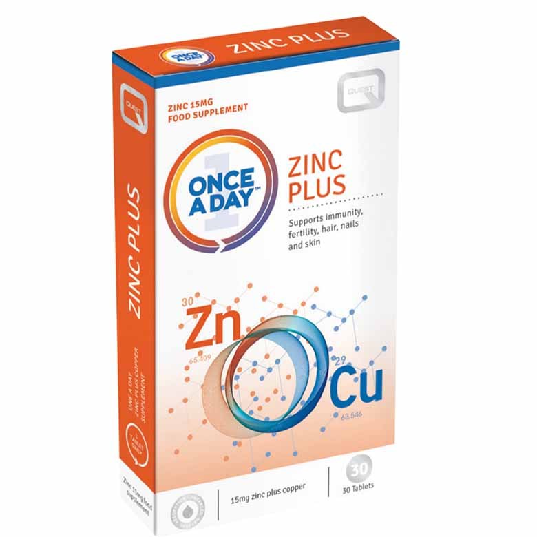 [JPR-0674] QUEST OAD ZINC PLUS 15MG TABS 30S