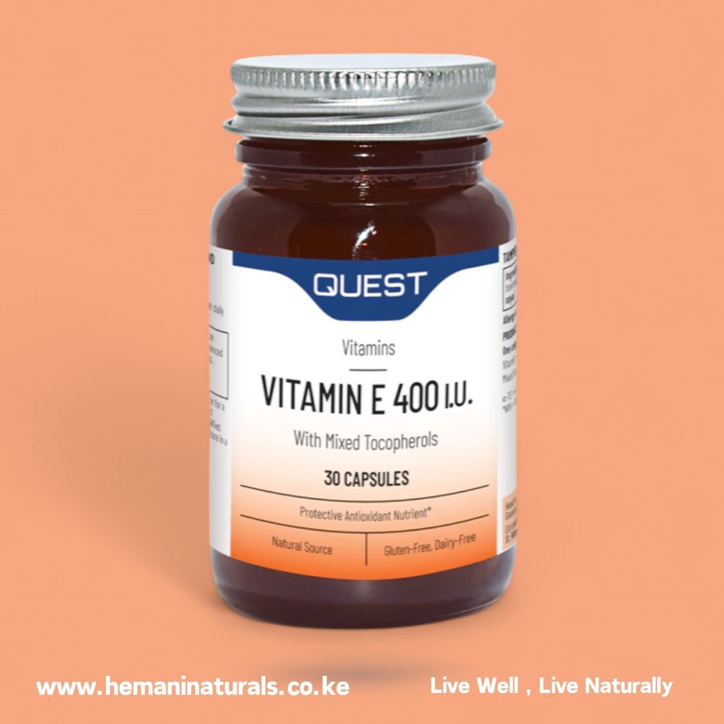 [JPR-0682] QUEST VITAMIN E 400IU CAPS 30'S