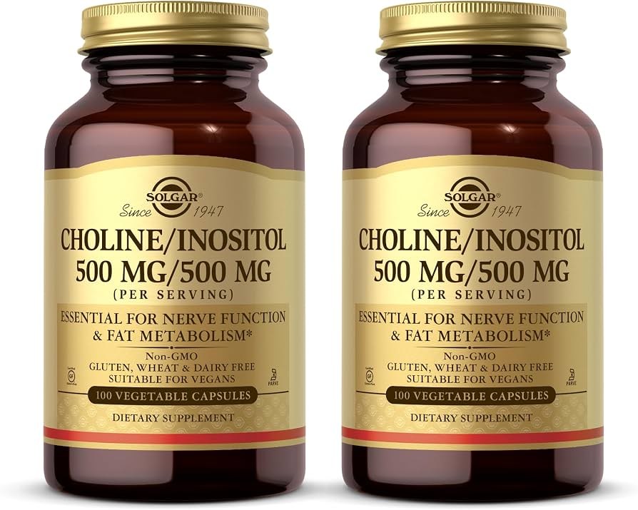 [JPR-0684] SOLGAR CHOLINE/INOSITOL 500MG CAPS 100'