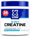 USN 3 IN 1 CREATINE MONOHYDRATE & AMINOS 200G UNFLAVOURED