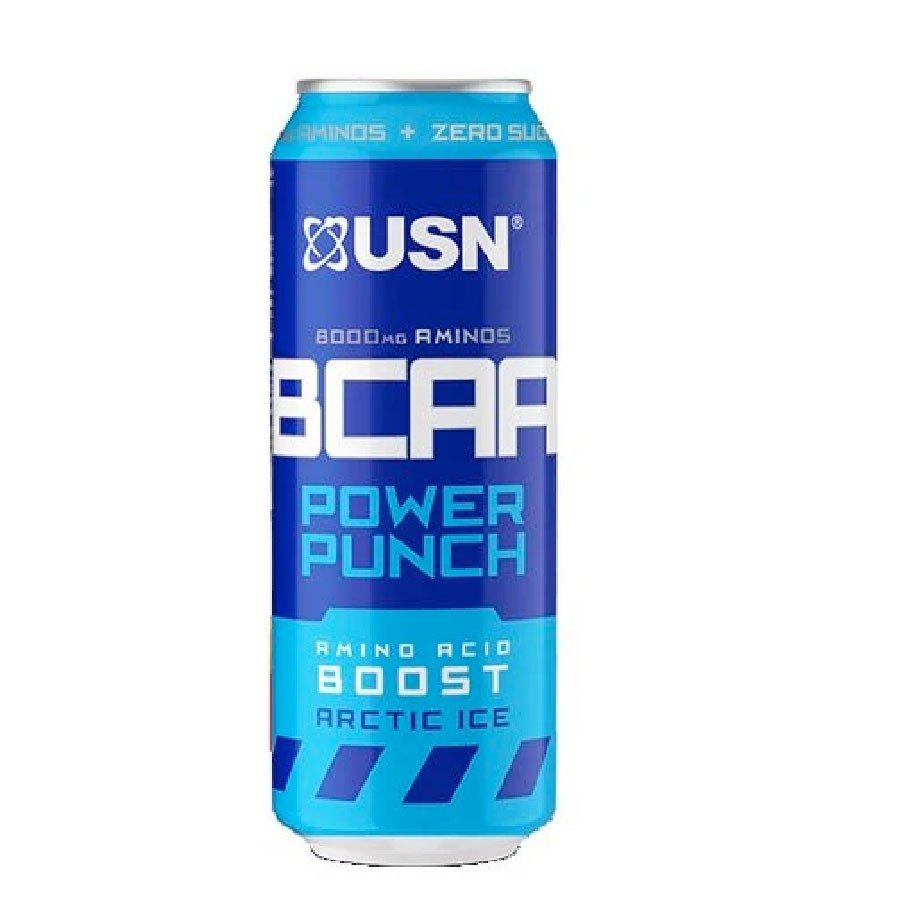 [JPR-0718] USN BCAA POWER PUNCH ARCTIC ICE 500ML