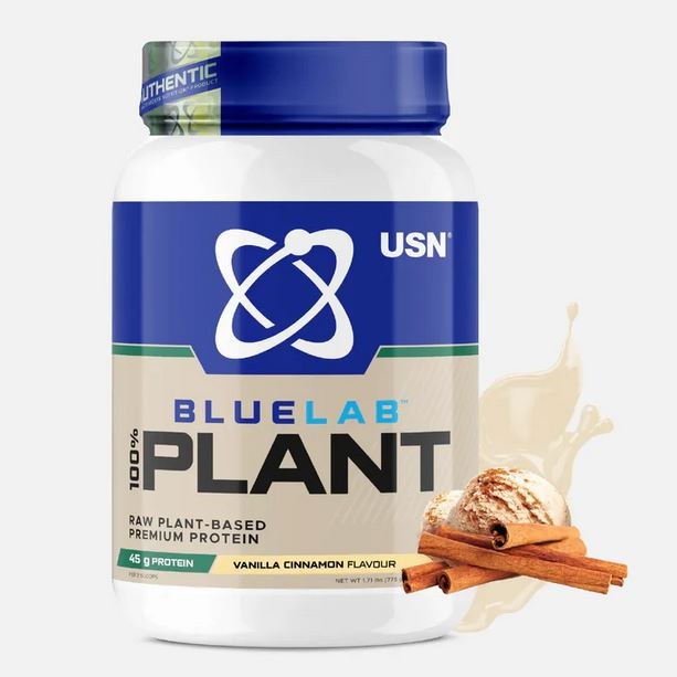 [JPR-0724] USN BLUELAB 100% PLANT PROTEIN VANILLA CINNAMON 1.5KG