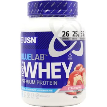 [JPR-0735] USN BLUELAB 100% PREMIUM WHEY STRAWBERRY 908G