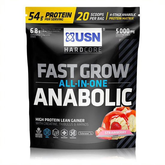 [JPR-0762] USN FAST GROW ANABOLIC 1KG STRAWBERRY
