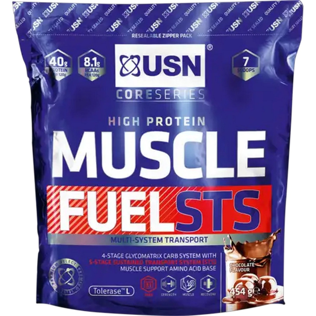 [JPR-0793] USN MUSCLE FUEL STS 454G CHOCOLATE/VANILLA