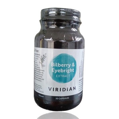 [JPR-0843] VIRIDIAN BILBERRY & EYEBRIGHT VCAPS 30'S
