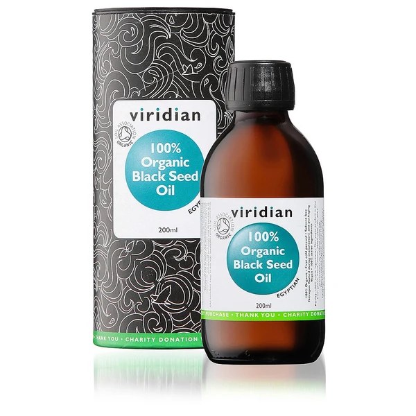 [JPR-0844] VIRIDIAN BLACK SEED OIL ORGANIC 200ML