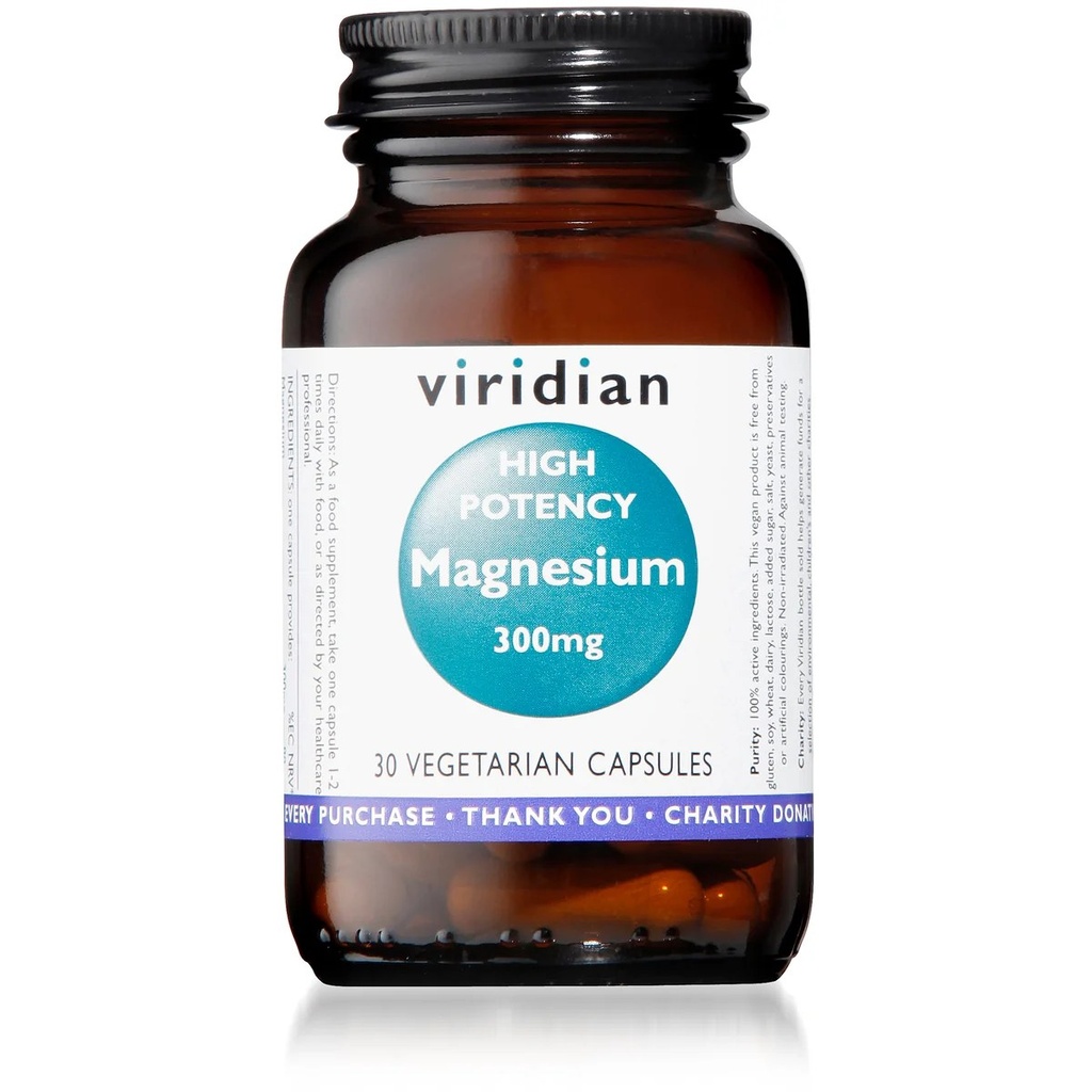 [JPR-0859] VIRIDIAN MAGNESIUM 300MG VCAPS 30'S