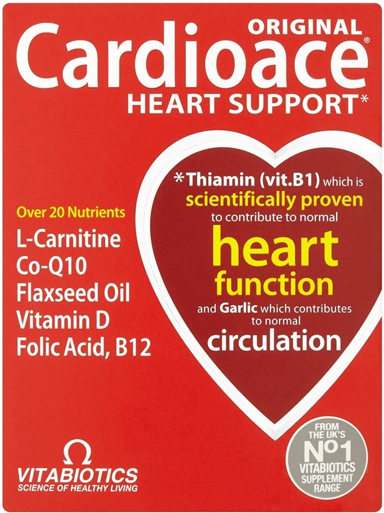 [JPR-0871] VITABIOTICS CARDIOACE TABS 30'S