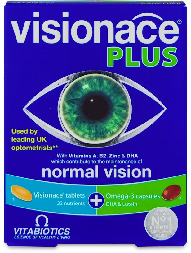 [JPR-0910] VITABIOTICS VISIONACE PLUS CAPS 56'S[FULL PACK]