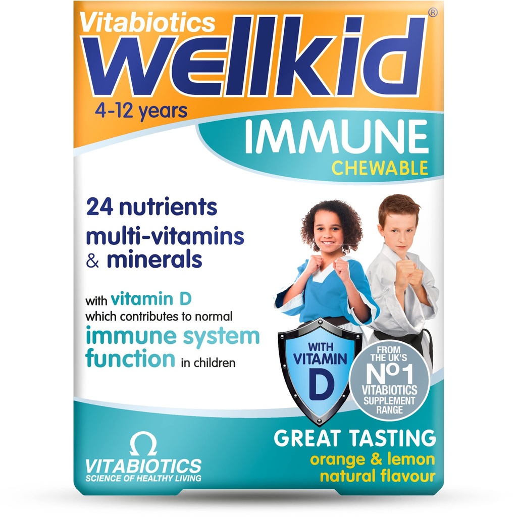 [JPR-0912] VITABIOTICS WELLKID CHEWABLE 30'S