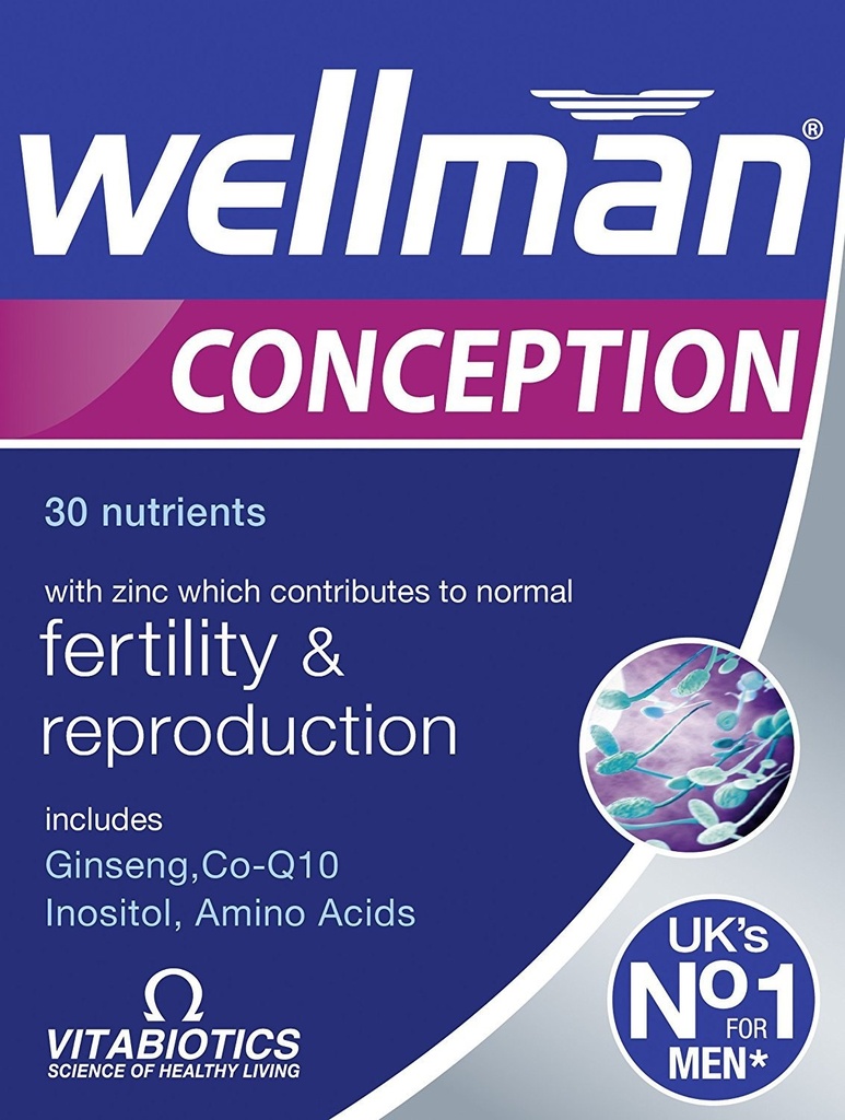 [JPR-0917] VITABIOTICS WELLMAN CONCEPTION 30'S