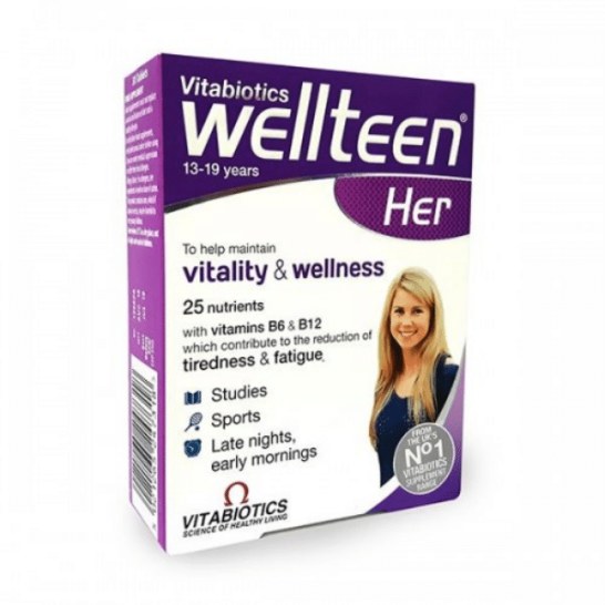 [JPR-0922] VITABIOTICS WELLTEEN HER TABS 30`S